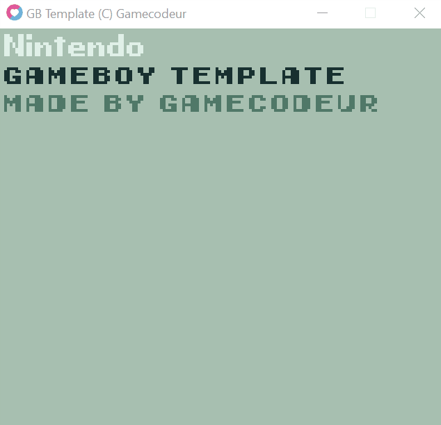 premium un template gameboy pour love2d École de jeux vidéo en
