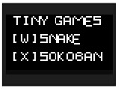 Tiny Snakes & Sokoban